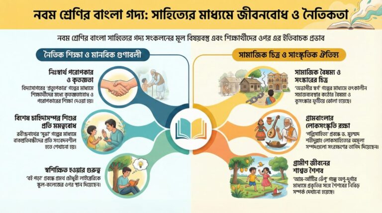 সাহিত্যের মাধ্যমে জীবনবোধ ও নৈতিকতা